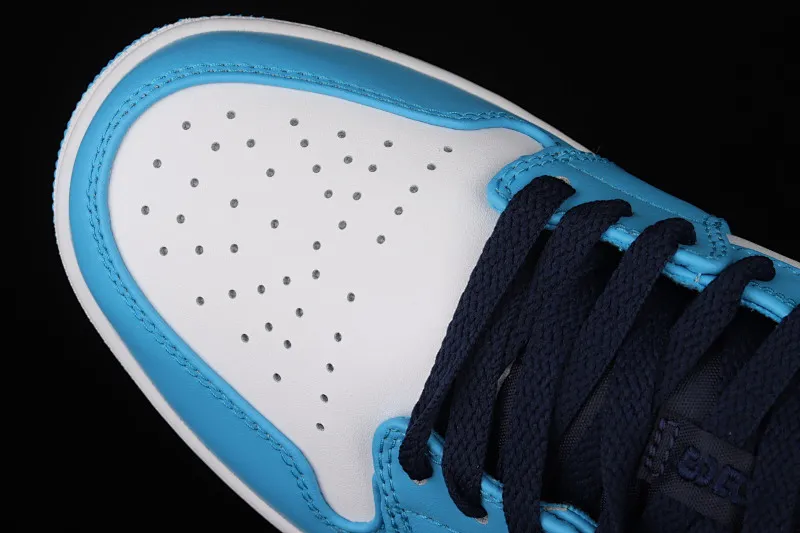 All categories Air Jordan Jordan series basketball shoes Air Jordan 1 Low G version pure original Air Jordan 1 Low AJ1 Joe 1 North Carolina blue low-top cultural and leisure sports sneakers 553558-144